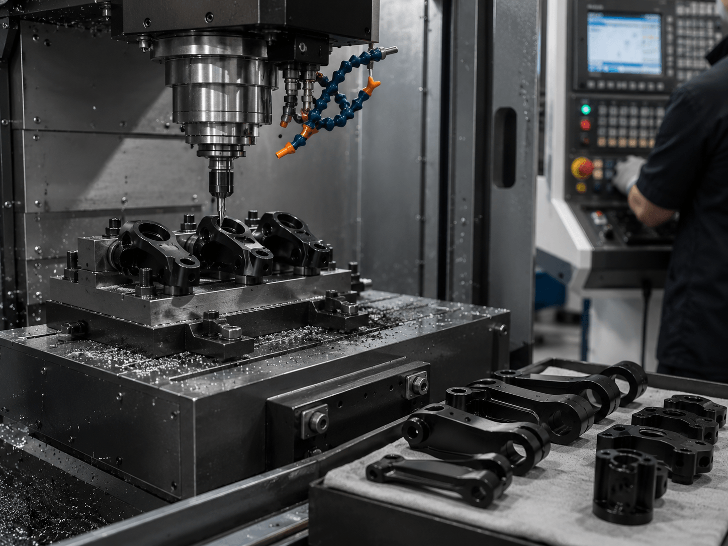 Industrial robot gripper detail